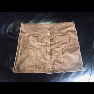 brand new corduroy skirt